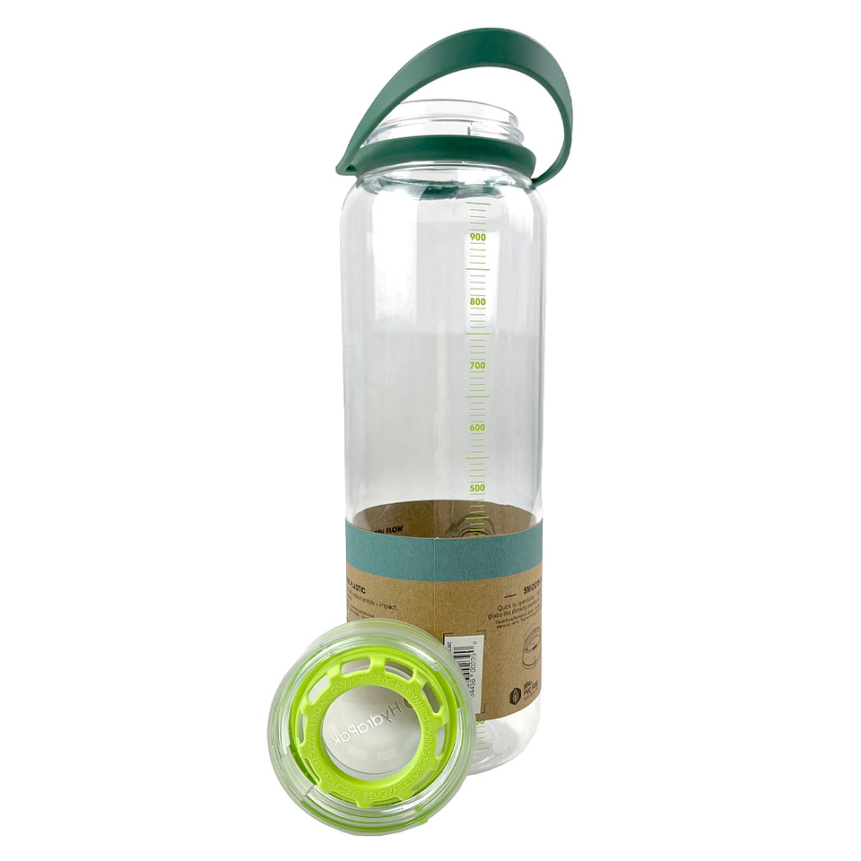 BOTELLA DE HIDRATACION ECOLÒGICAS RECON EVERGREEN/LIME 1L 2