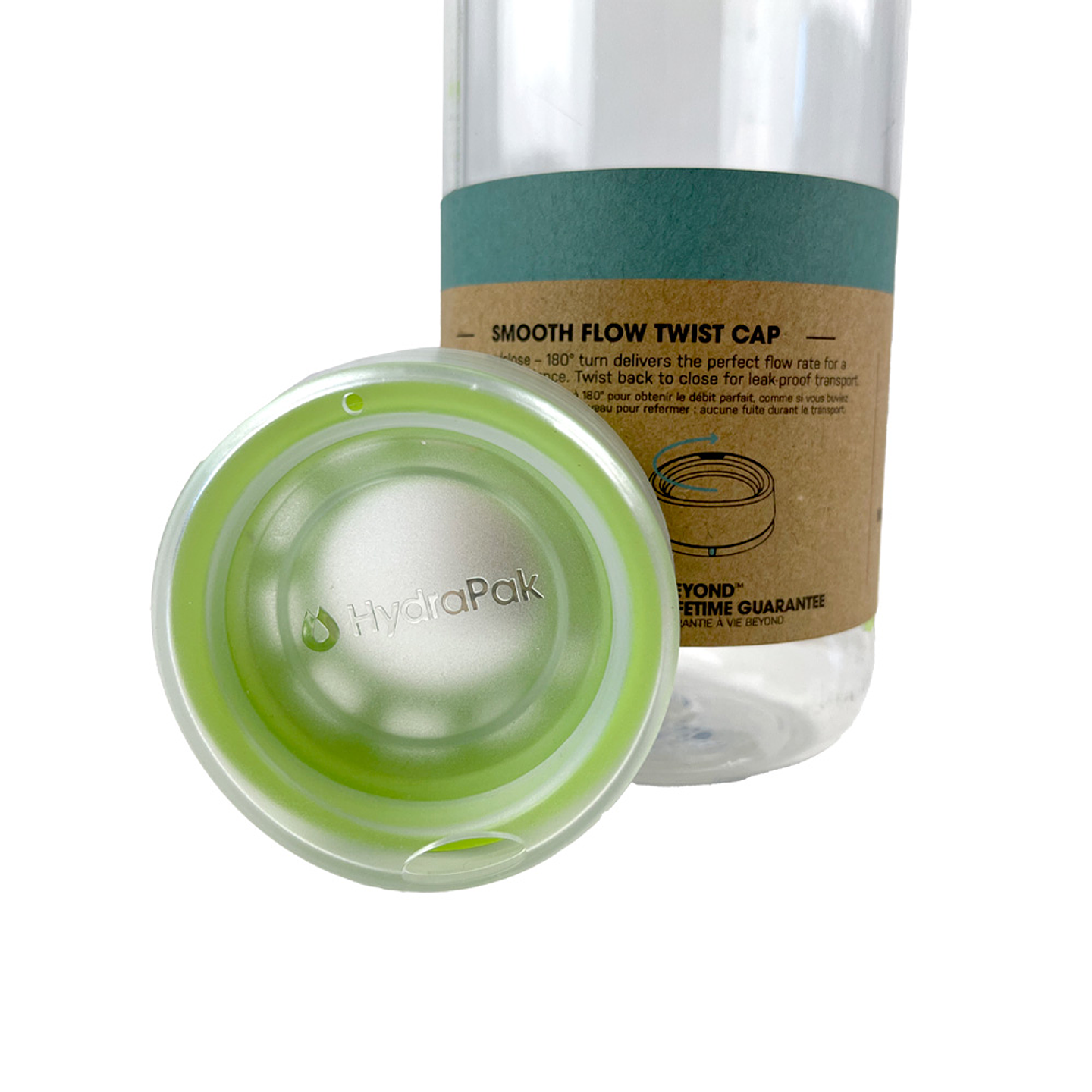 BOTELLA DE HIDRATACION ECOLÒGICAS RECON EVERGREEN/LIME 1L 4