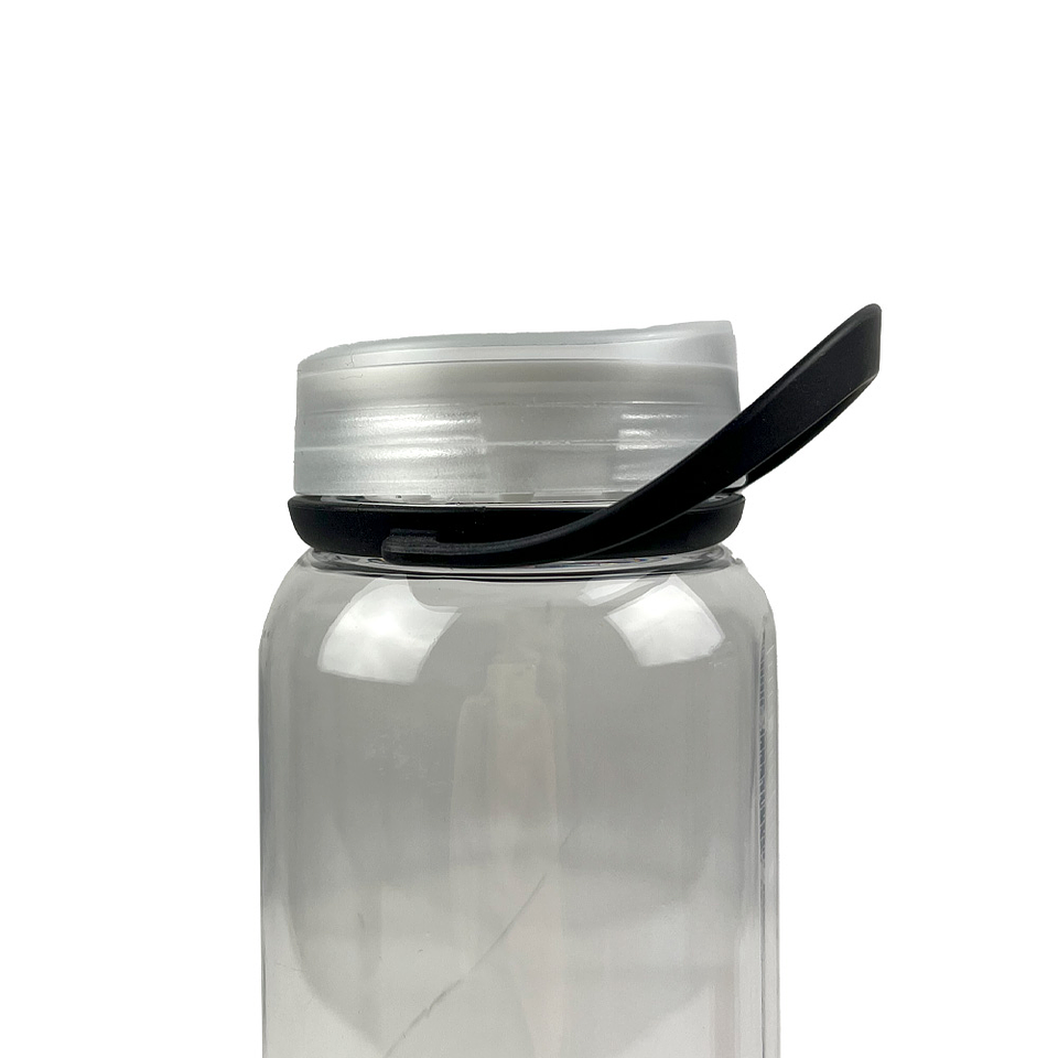 BOTELLA DE HIDRATACION ECOLÒGICAS RECON  BLACK/WHITE 1L 4