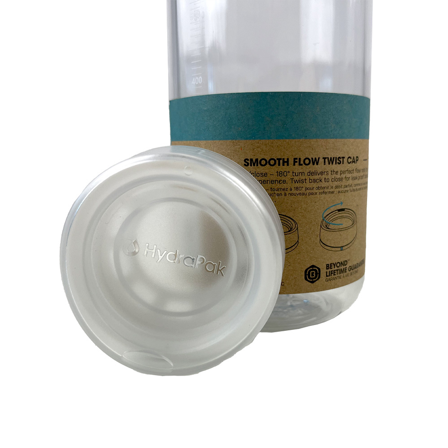 BOTELLA DE HIDRATACION ECOLÒGICAS RECON  BLACK/WHITE 1L 5