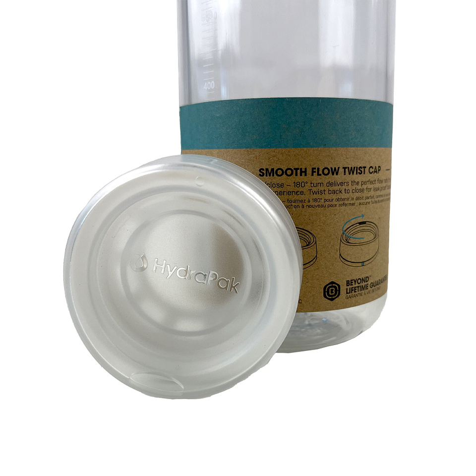 BOTELLA DE HIDRATACION ECOLÒGICAS RECON  BLACK/WHITE 1L 5