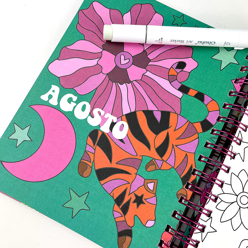 COLORING PLANNER 2025  9