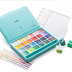 HIMI SET GOUACHE 48 COLORES / 12GR 