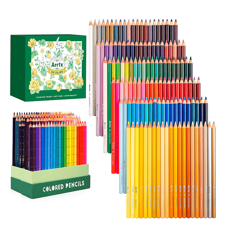 Arrtx 126 Lápices de Colores   1
