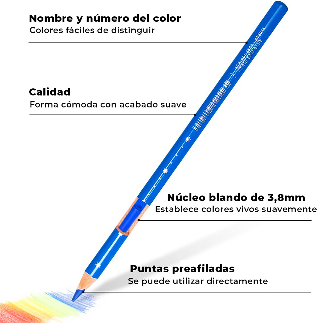 Arrtx 126 Lápices de Colores   2