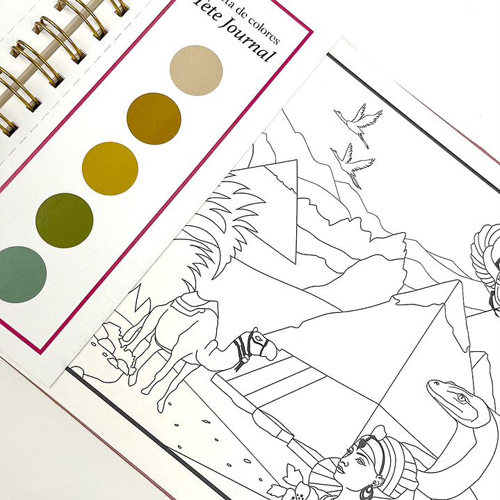 SCENES & LANDSCAPES COLORING BOOK  6