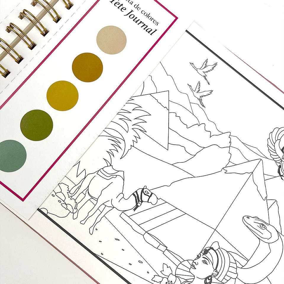 SCENES & LANDSCAPES COLORING BOOK  6