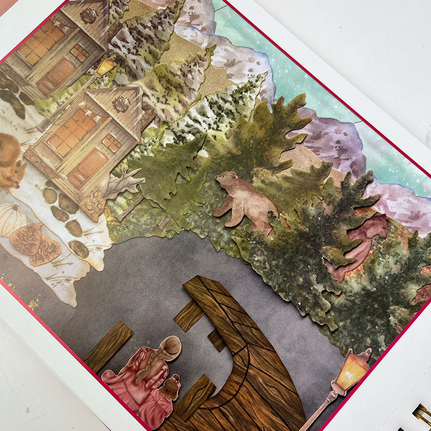 SCENES & LANDSCAPES COLORING BOOK  7