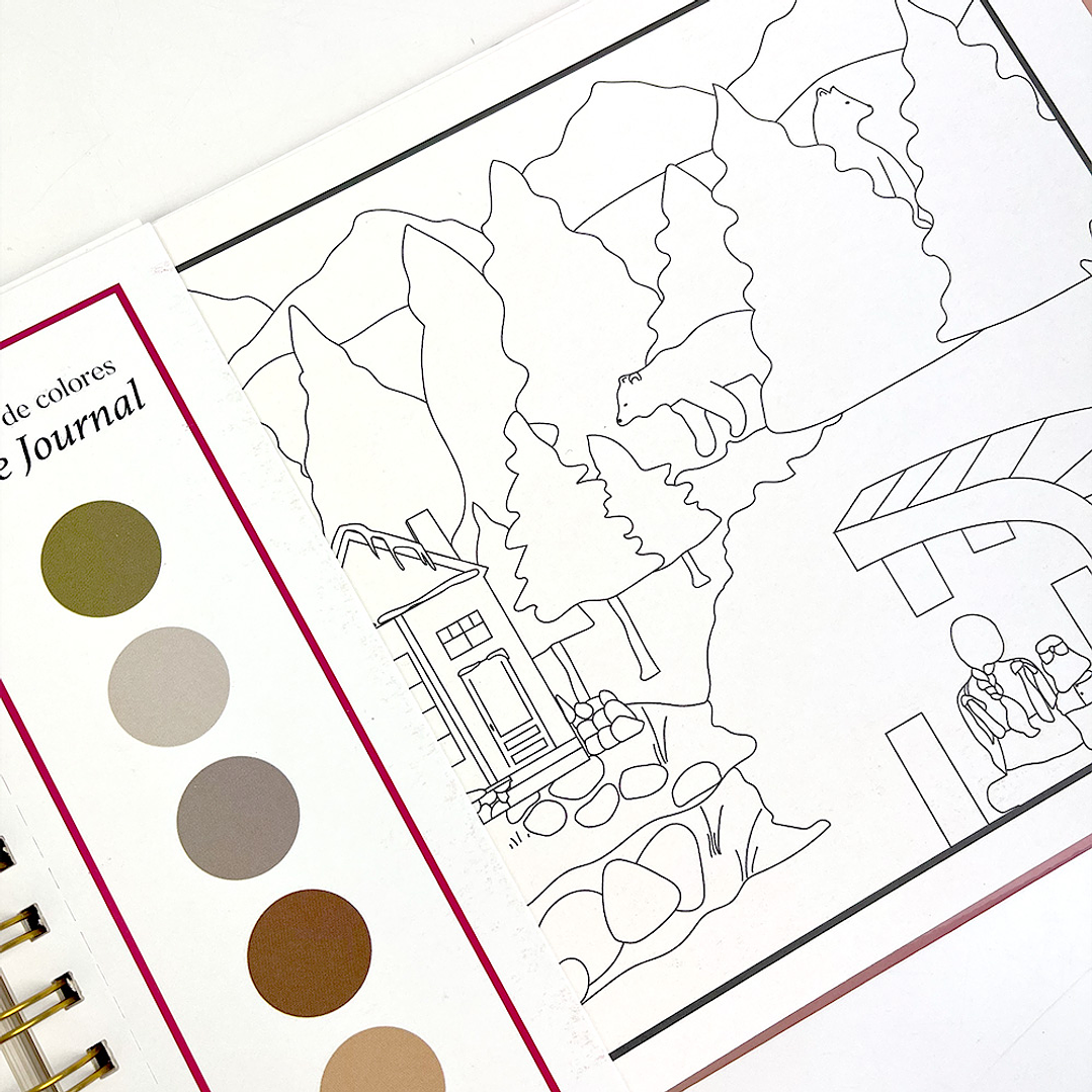 SCENES & LANDSCAPES COLORING BOOK  8