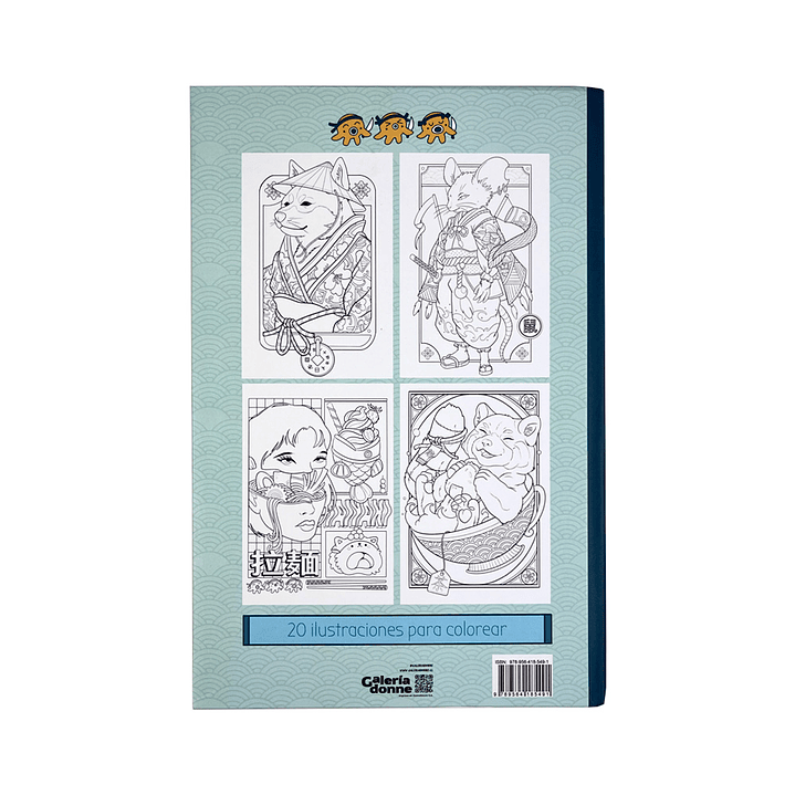 LIBRO KAWAII COLORING BOOK POR POLILLATATTOO 9789564185491 2