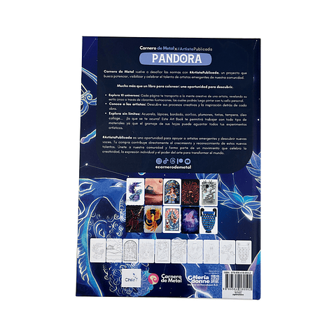LIBRO PANDORA POR CARNERO DE METAL