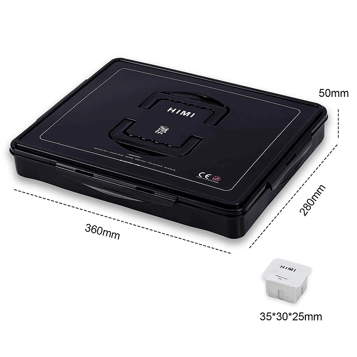 HIMI SET GOUACHE 56 COLORES / 30GR ESTUCHE NEGRO  2