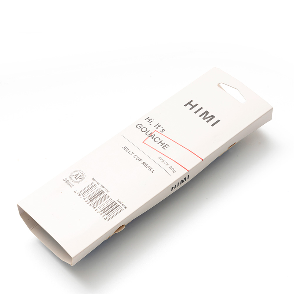 TITANIUM WHITE 068 RECAMBIO DE PINTURA GOUACHE HIMI DE 30 ML 4 UNIDADES  3