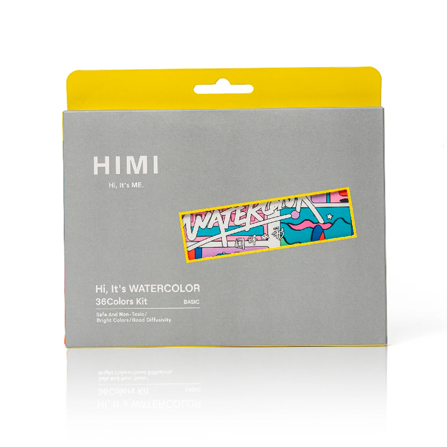 HIMI SQUARE WATERCOLOR KIT 36 COLORS  3