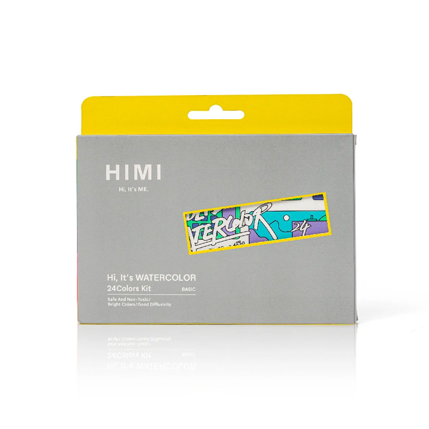HIMI SQUARE WATERCOLOR KIT 24 COLORS  1