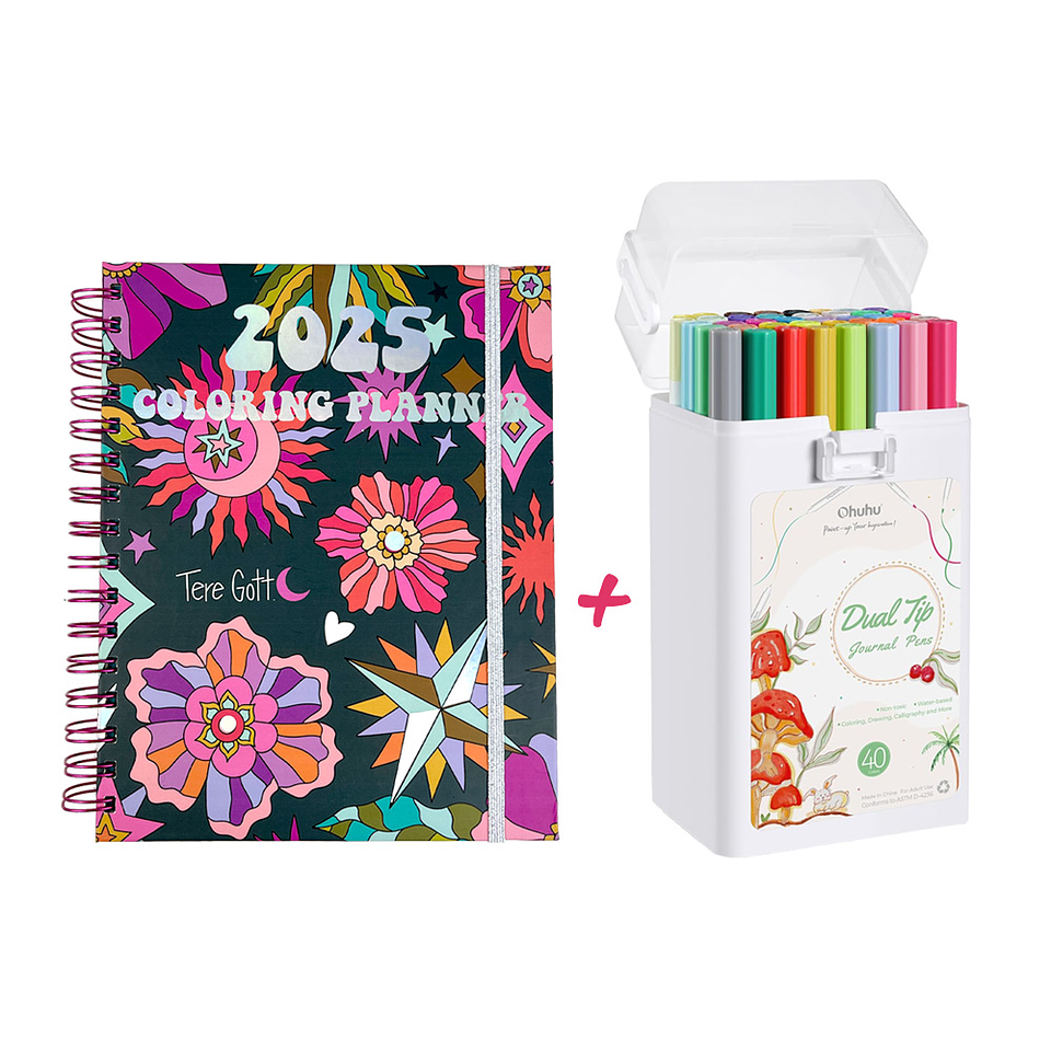 PLANNER TERE GOTT MÁS JOURNAL PENS OHUHU  1