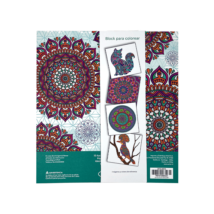BLOCK PARA COLOREAR MANDALAS  2