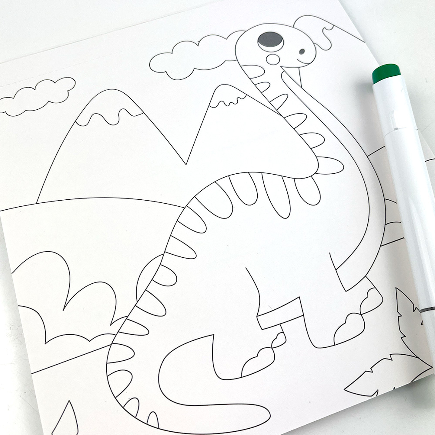 BLOCK PARA COLOREAR DINOS  5