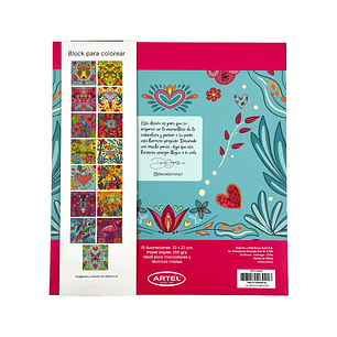 BLOCK PARA COLOREAR MAGIA TROPICAL 