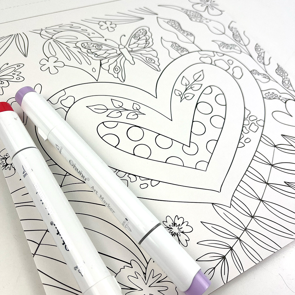 BLOCK PARA COLOREAR MAGIA TROPICAL  5