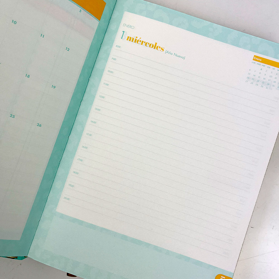 AGENDA DIARIA 2025 ANIMAL PRINT  4