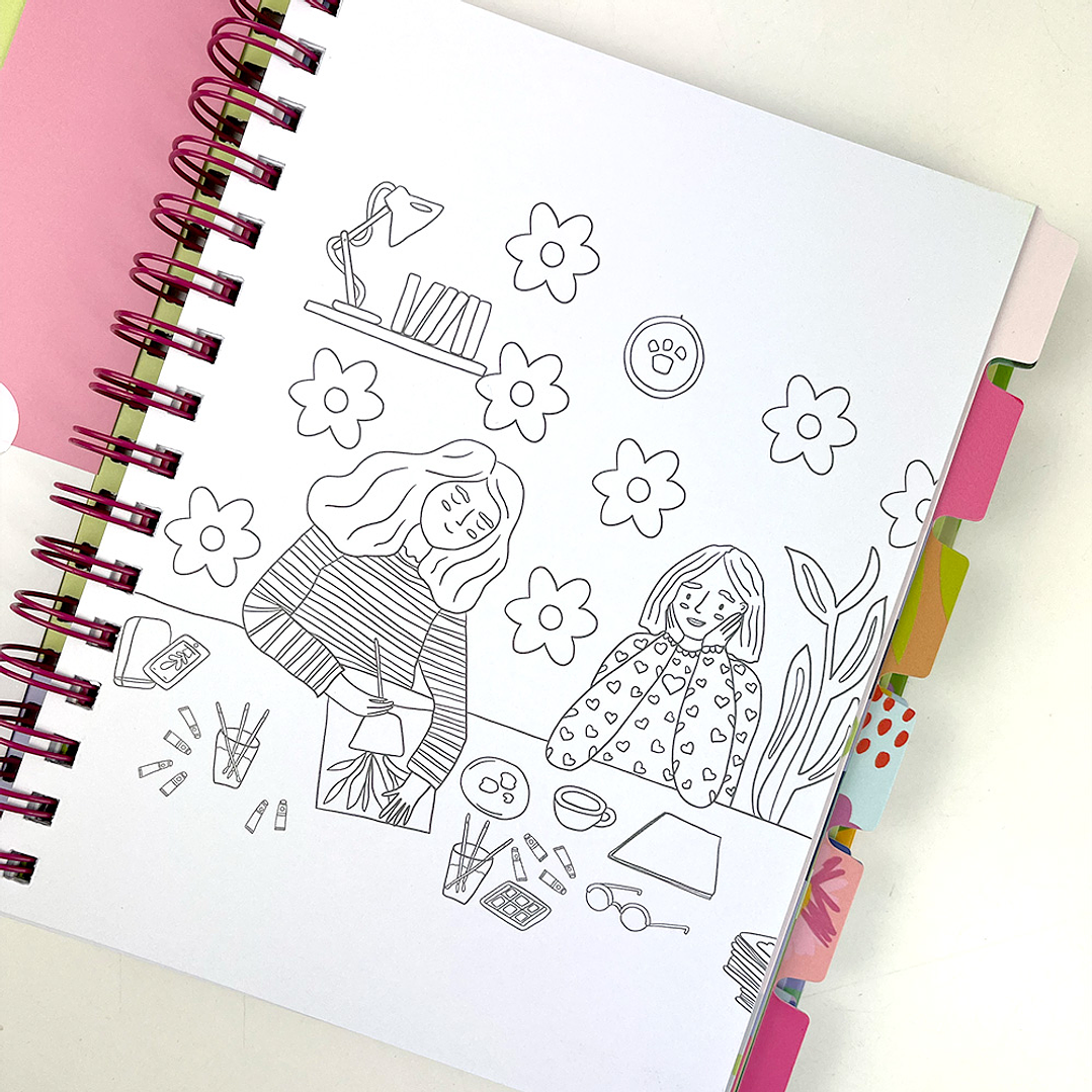 PLANNER 12 MESES 2025/ 17,5X21,5CM DANI BLANQ  3