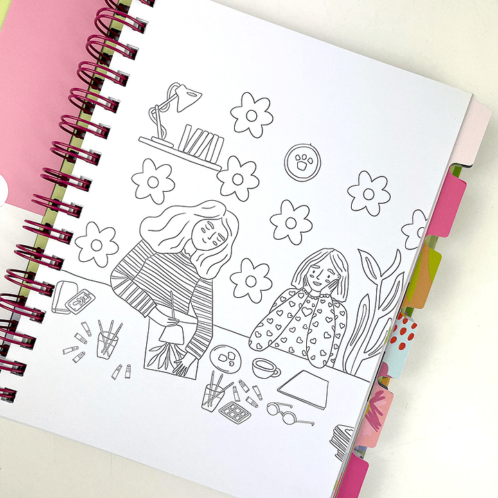 PLANNER 12 MESES 2025/ 17,5X21,5CM DANI BLANQ  3