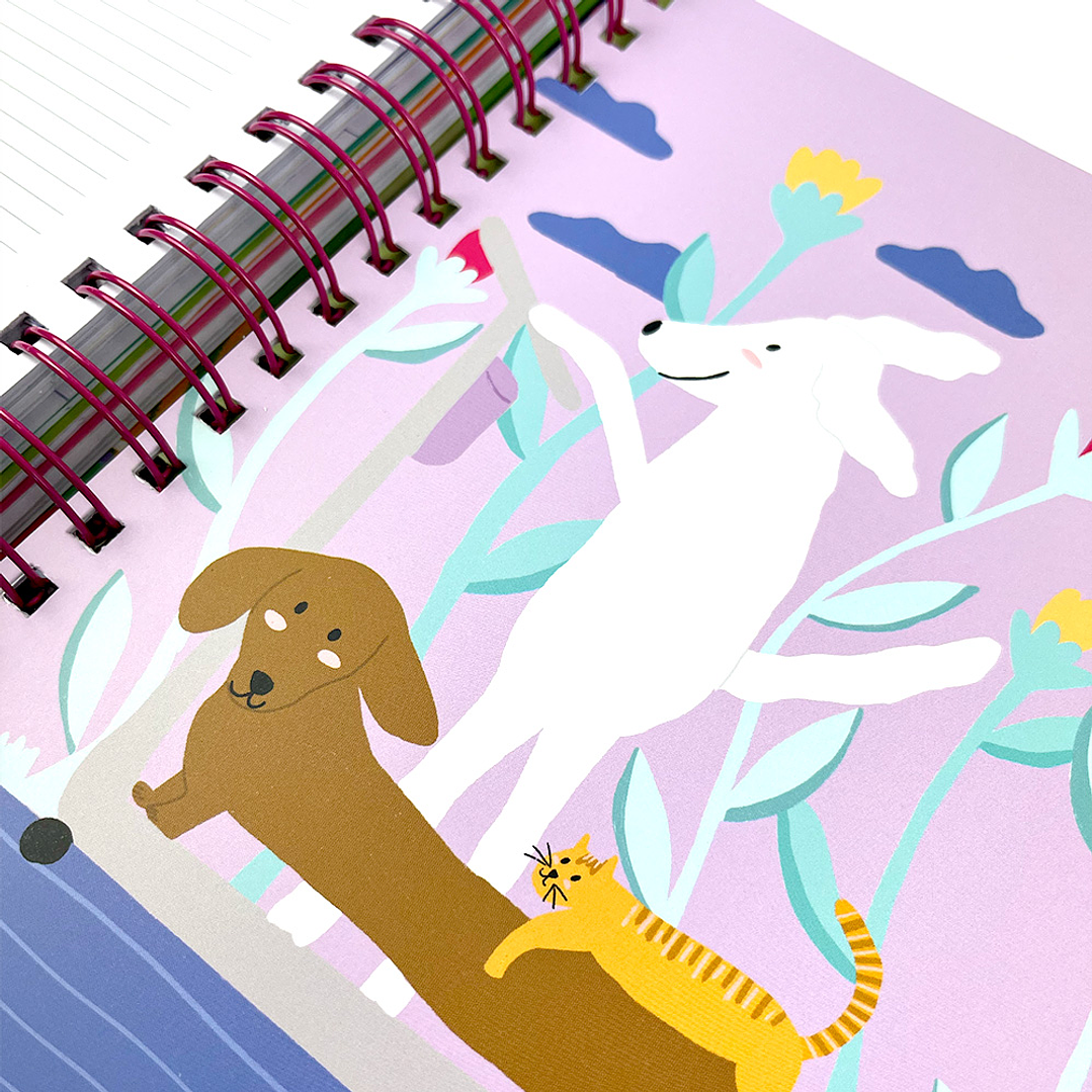 PLANNER 12 MESES 2025/ 17,5X21,5CM DANI BLANQ  6