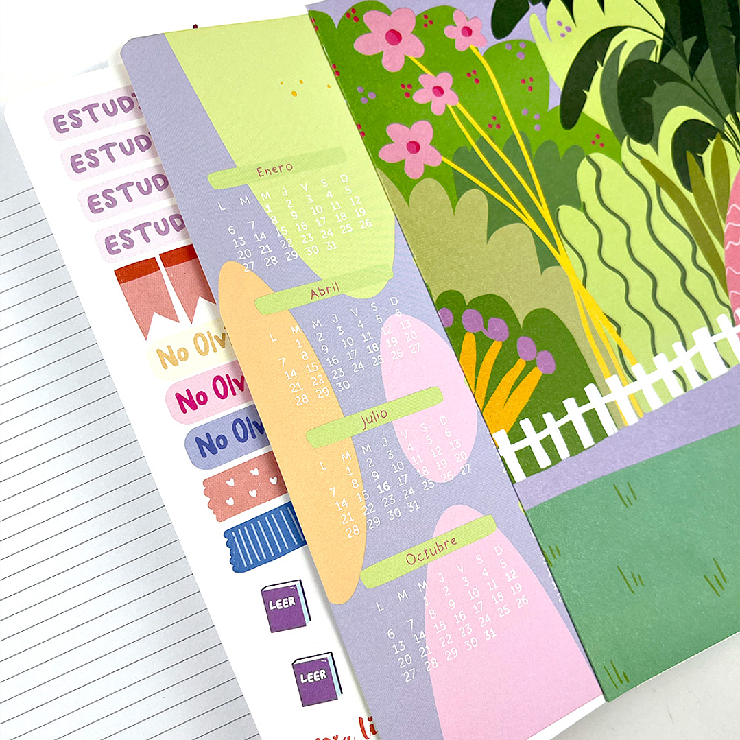 PLANNER 12 MESES 2025/ 17,5X21,5CM DANI BLANQ  7