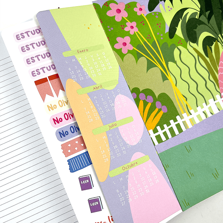 PLANNER 12 MESES 2025/ 17,5X21,5CM DANI BLANQ  7