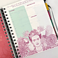 PLANNER 12 MESES 2025/BLACK FRIDA KAHLO 17,5X21,5CM  - Miniatura 4