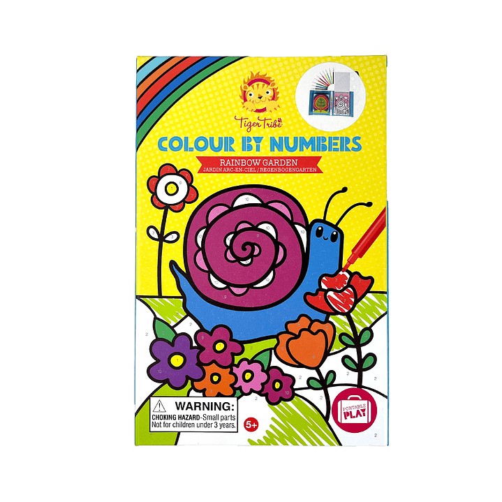 PINTAR POR NÚMEROS ARCOÍRIS  1