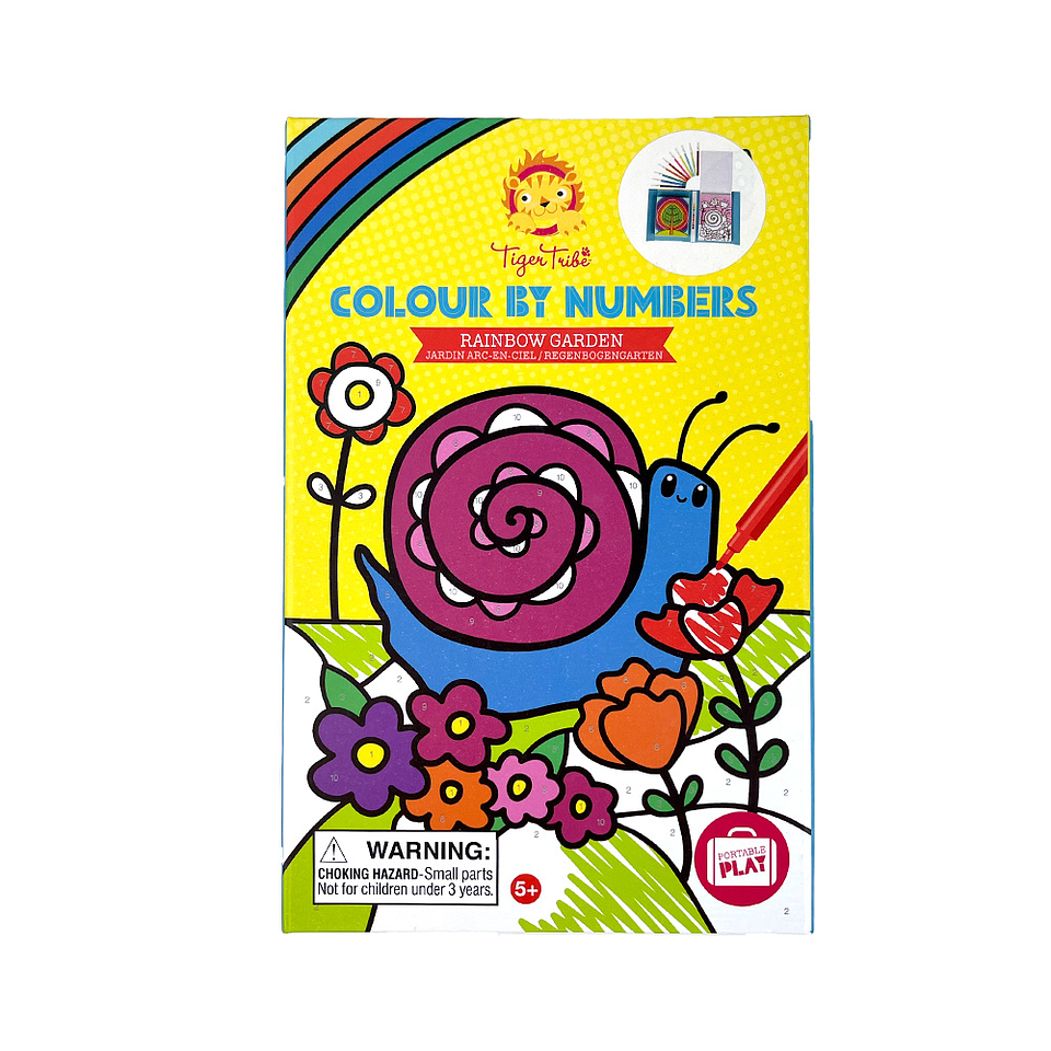 PINTAR POR NÚMEROS ARCOÍRIS  1