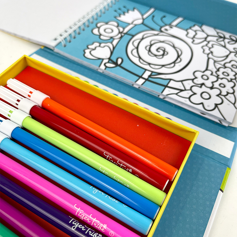 PINTAR POR NÚMEROS ARCOÍRIS  8