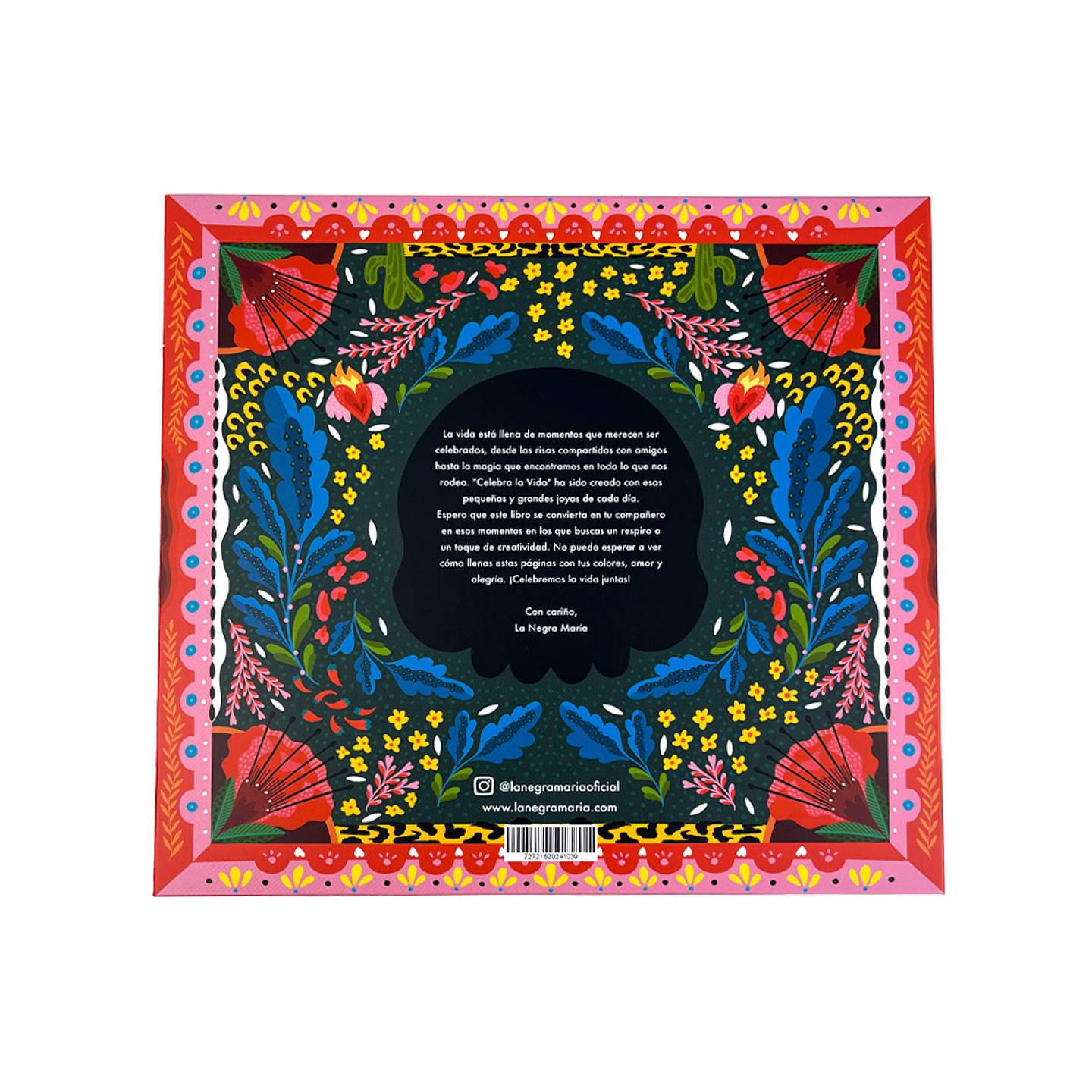 LIBRO PARA COLOREAR CELEBRA LA VIDA  2