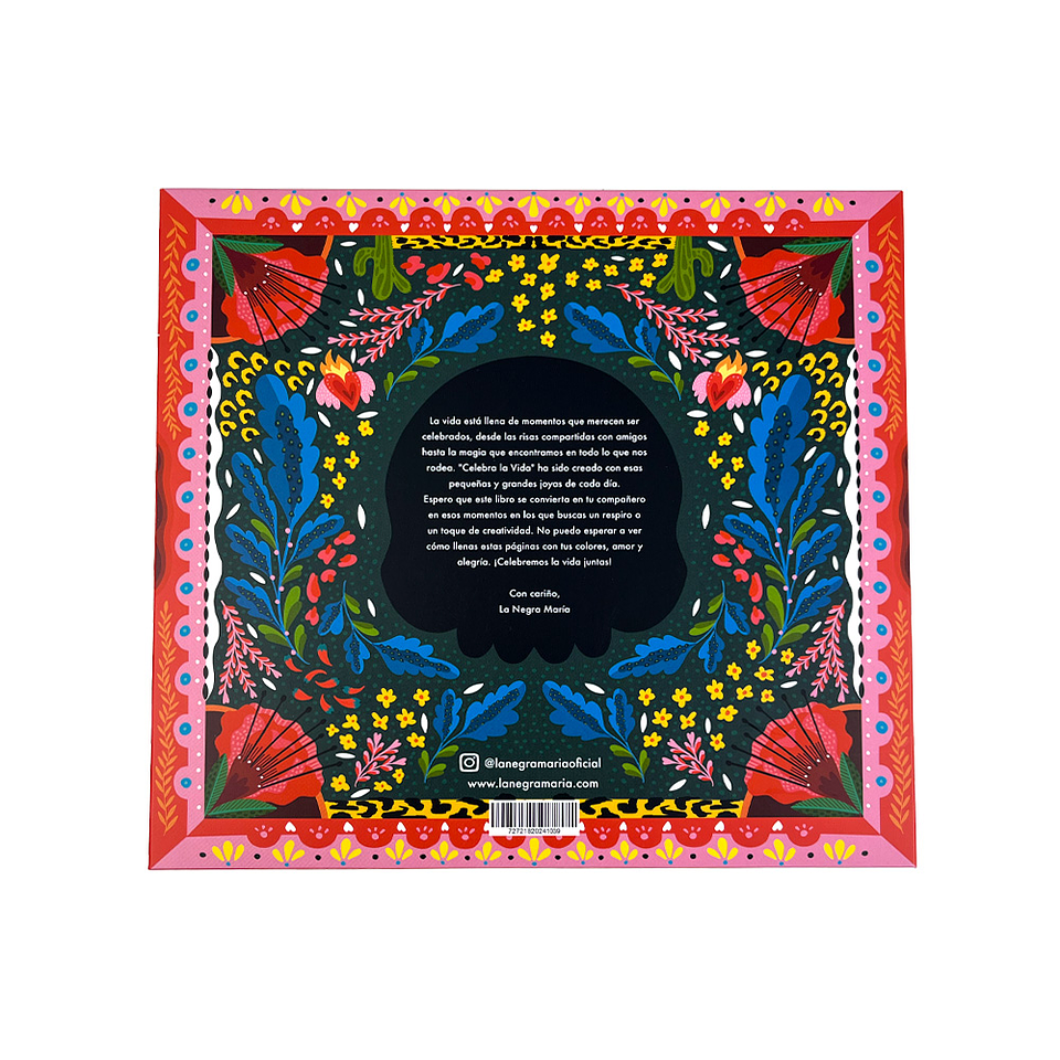 LIBRO PARA COLOREAR CELEBRA LA VIDA  2