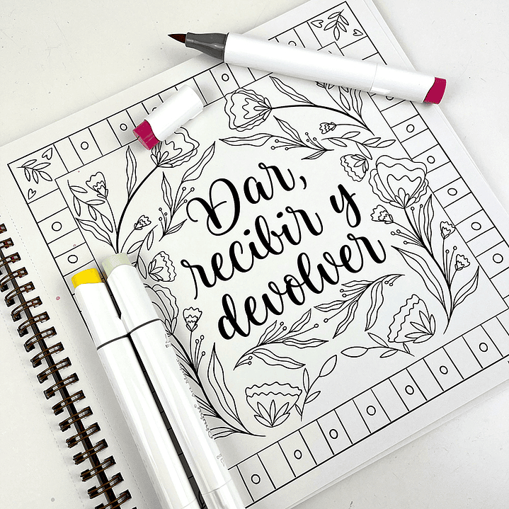 LIBRO PARA COLOREAR CELEBRA LA VIDA  6