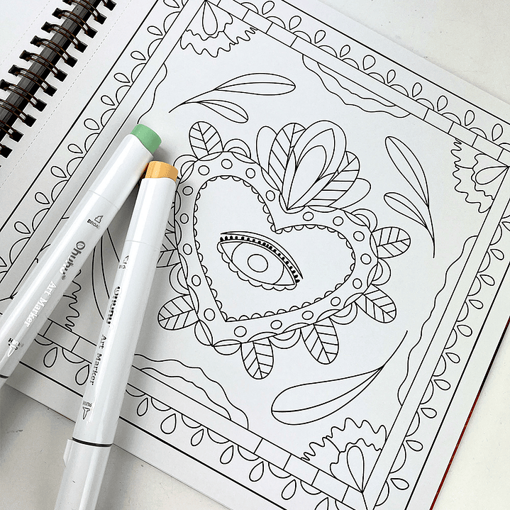 LIBRO PARA COLOREAR CELEBRA LA VIDA  7