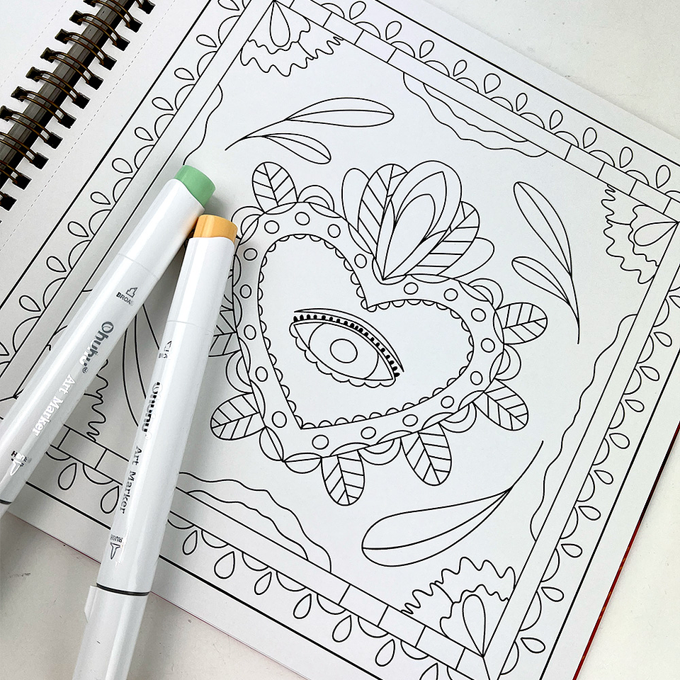 LIBRO PARA COLOREAR CELEBRA LA VIDA  7