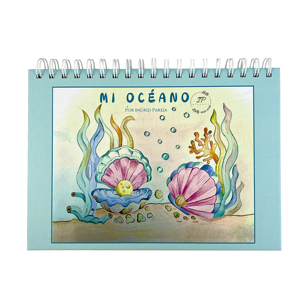 LIBRO PARA PINTAR MI OCÉANO  1