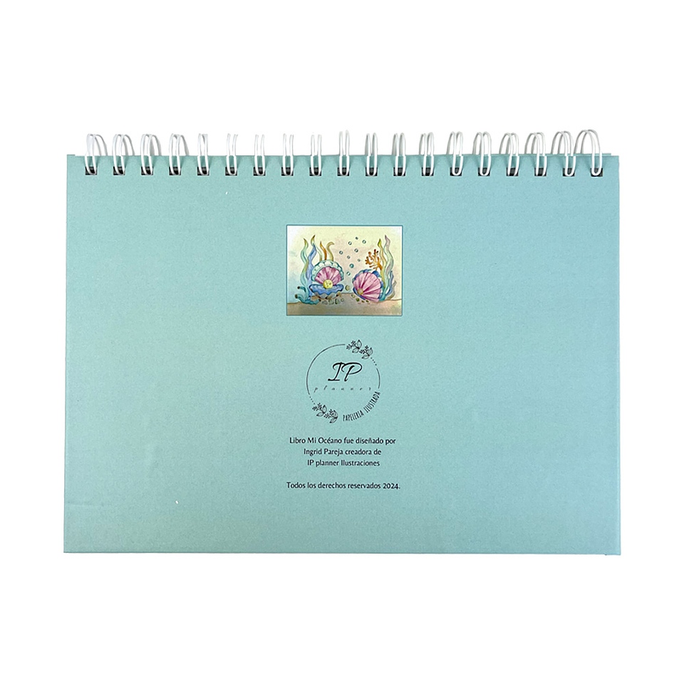 LIBRO PARA PINTAR MI OCÉANO  2