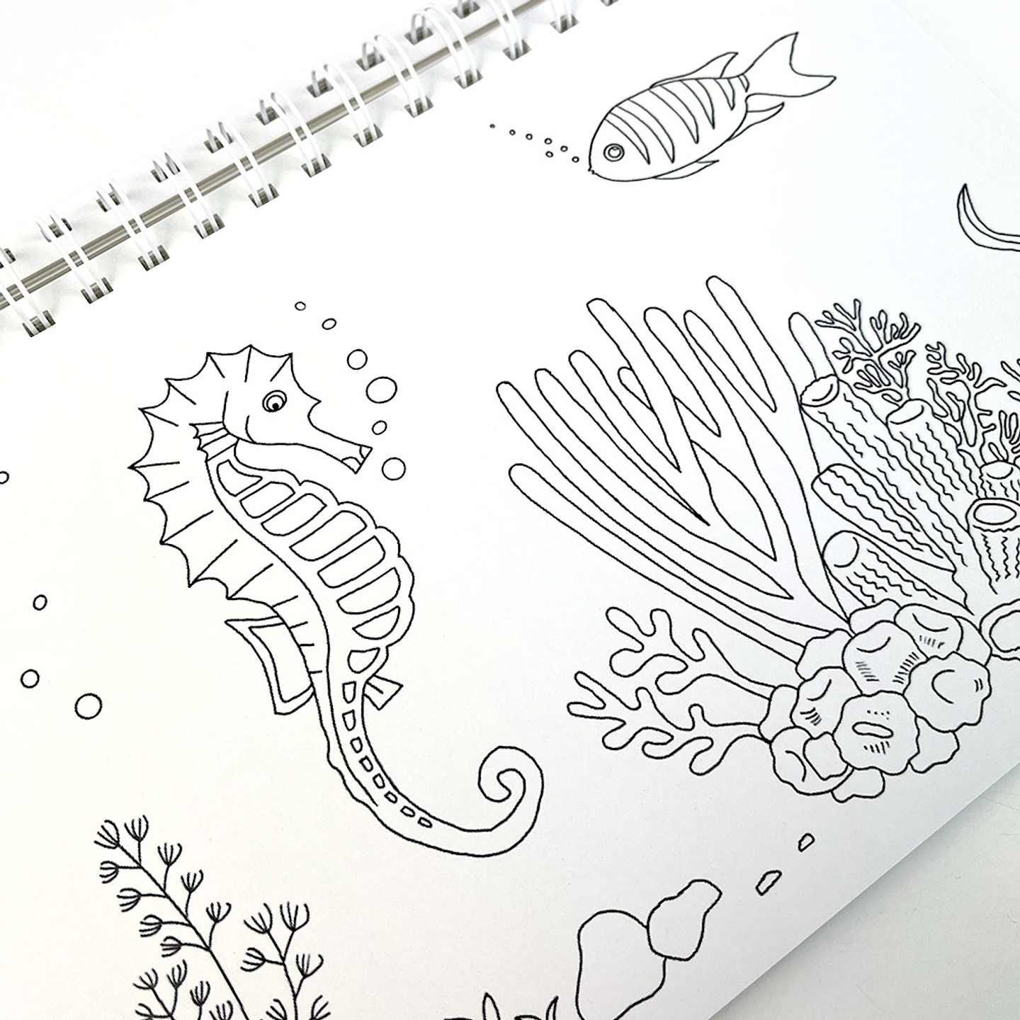 LIBRO PARA PINTAR MI OCÉANO  4