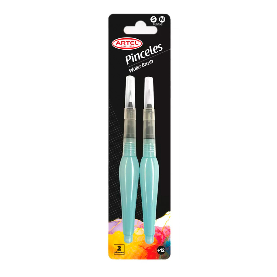 Set 2 Pinceles Artel Water Brush  1
