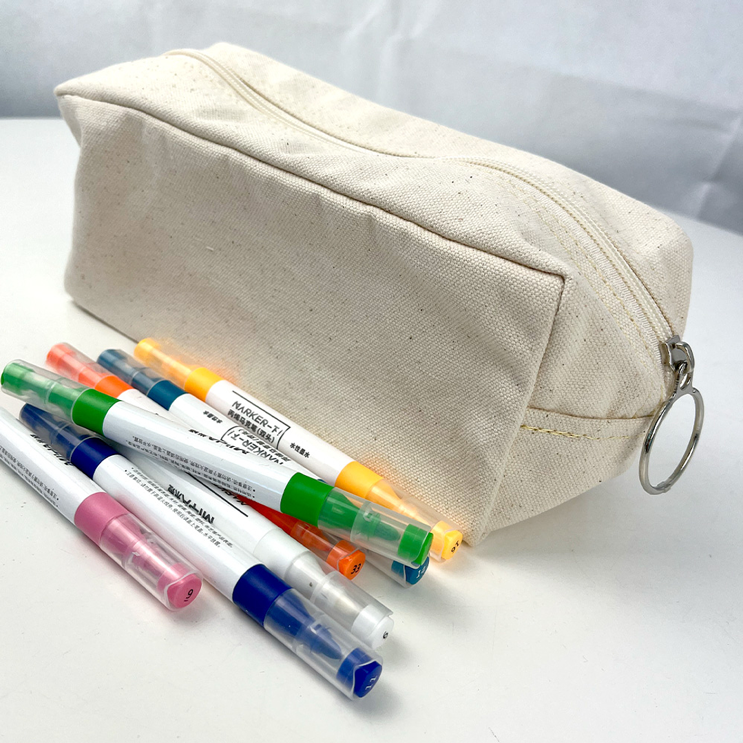 ESTUCHE DE LONA PARA COLOREAR GRANDE  1