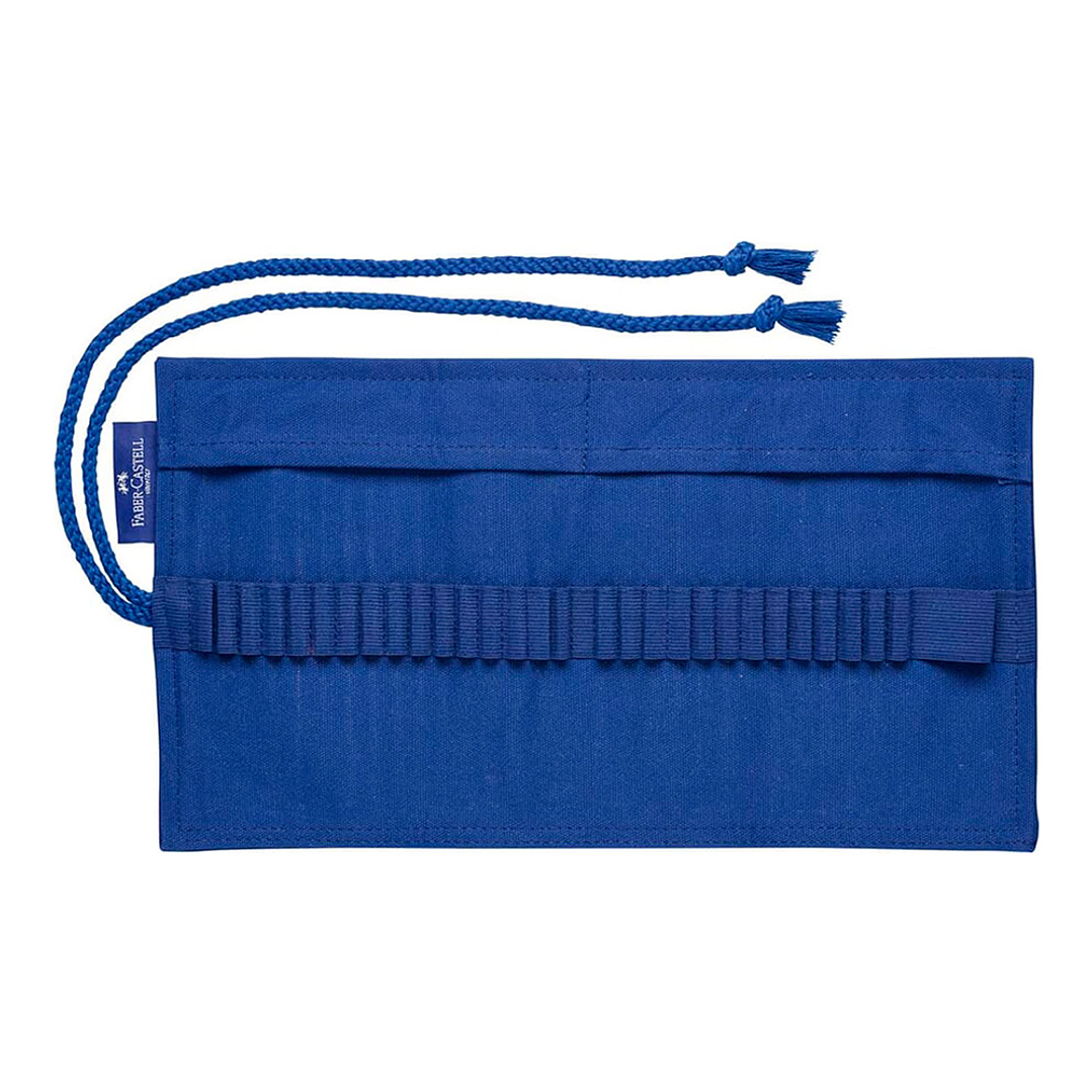 ESTUCHE ENROLLADO FABER-CASTELL AZUL  3