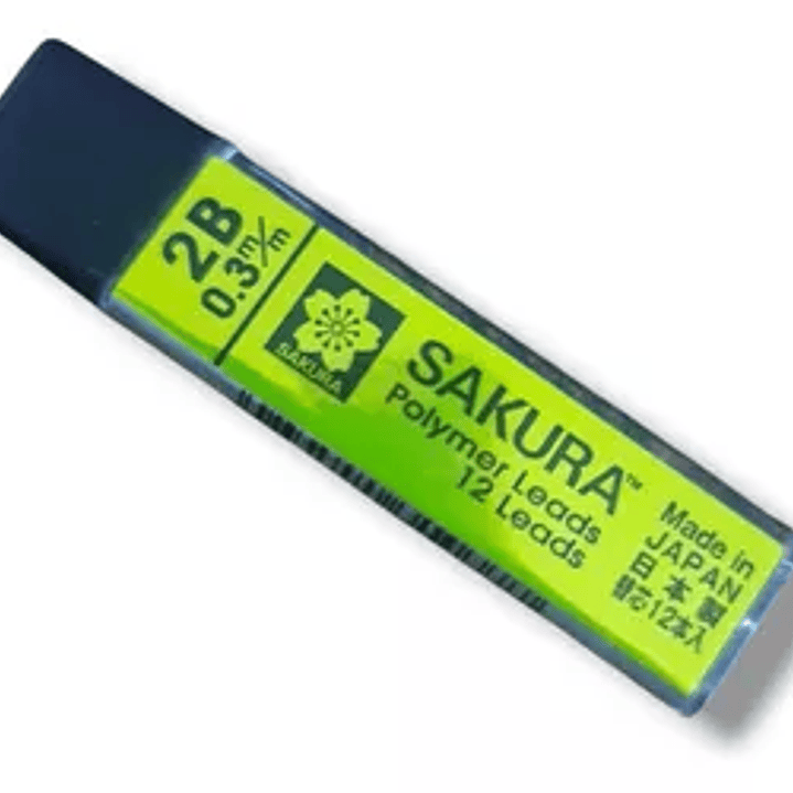MINAS GRAFITO SAKURA 0.3MM 2B  2