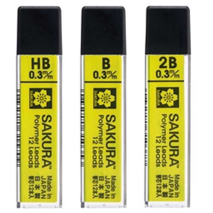 MINAS GRAFITO SAKURA 0.3MM B  1