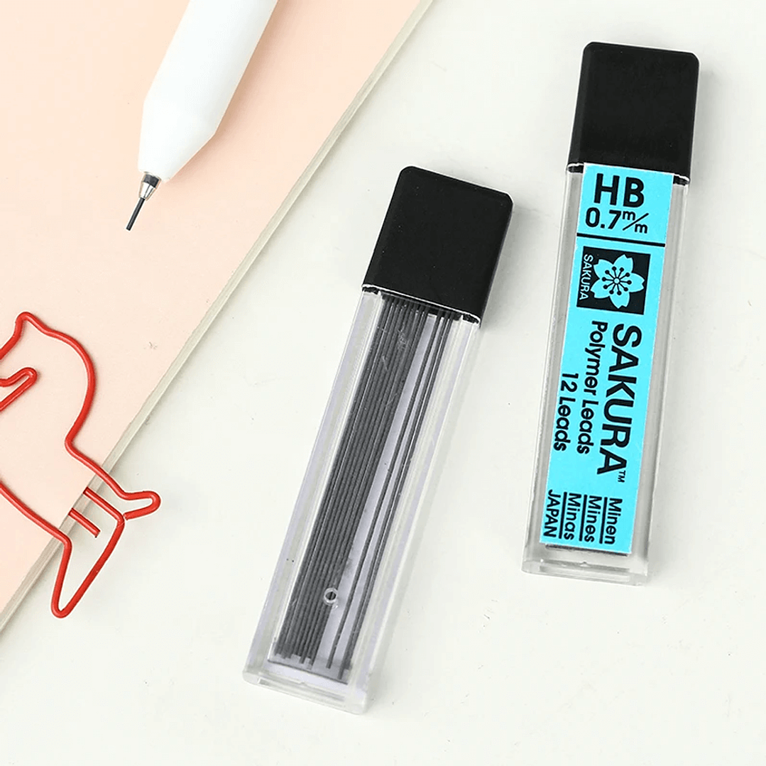 MINAS GRAFITO SAKURA 0.7MM HB  2