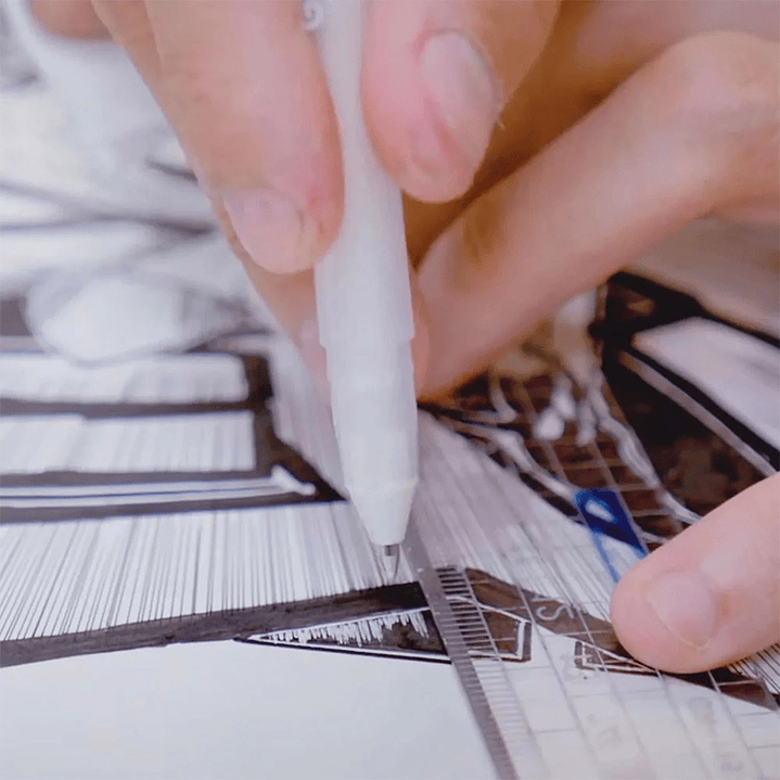 SAKURA PIGMA KIT MANGA BASIC TIRALÍNEAS  5