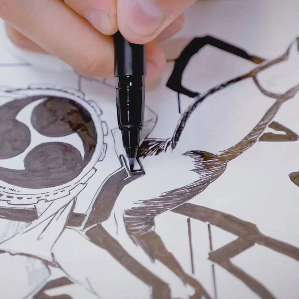 SAKURA PIGMA KIT MANGA BASIC TIRALÍNEAS  6